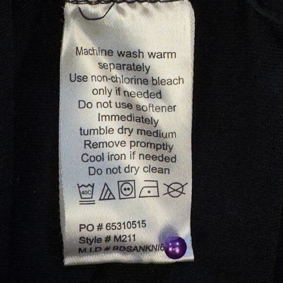 Harrington Mens Golf Shirt XL Black Short Sleeve Performance - Picture 4 of 10